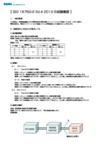 株式会社ノイズ研究所 | ISO+16750-2+Ed.4+2012+の試験概要