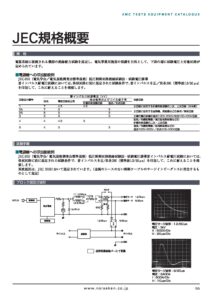 株式会社ノイズ研究所 | JEC規格概要