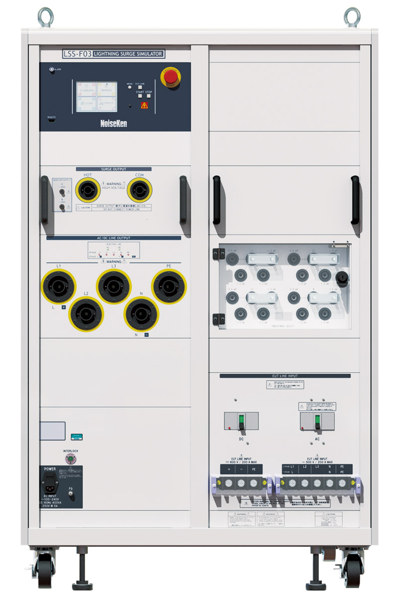 雷サージ試験器（AC500V/200A DC600V/200A）製品画像