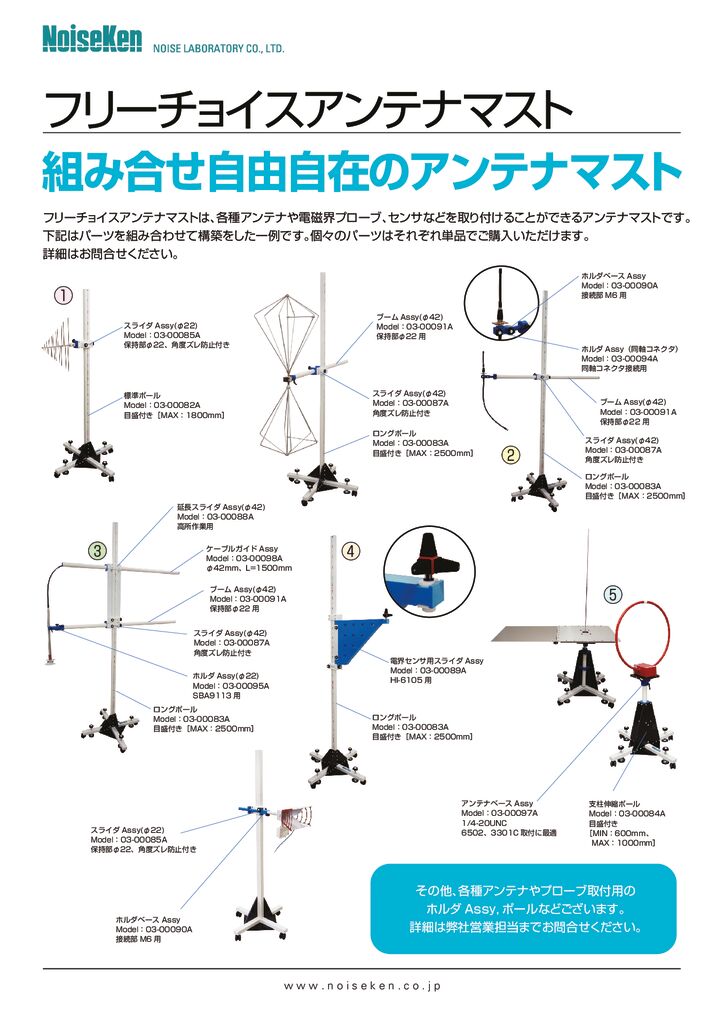 フリーチョイスアンテナマスト