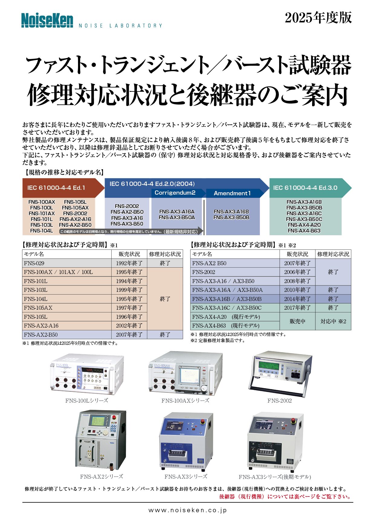修理・校正（カスタマーサービスセンター） 製品イメージ画像